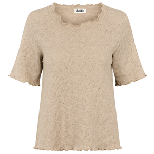 Rüschenshirt von Jalfe in Natur