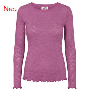 Rosa Jacquardshirt von Jalfe aus Bio-Baumwolle