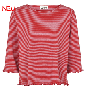 Rotes kastiges Shirt von Jalfe