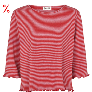 Rotes kastiges Shirt von Jalfe
