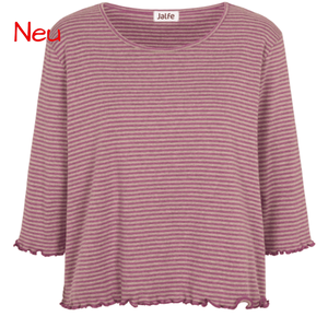 Rosa kastiges Shirt von Jalfe