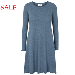 Jalfe Baumwoll Jacquard Kleid Lavendel