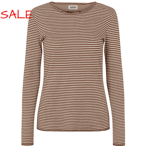 Braunes Streifenshirt von Jalfe