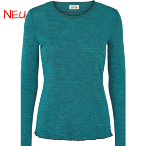 Türkises Wollshirt von Jalfe