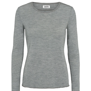 Graues Wollshirt von Jalfe