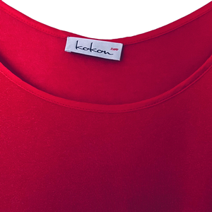 Farbdetail Leuchtendes Rot