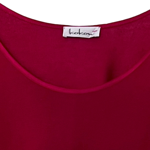 Farbdetail Leuchtendes Rot